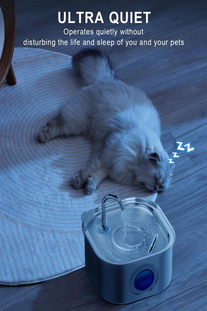 🐾 AquaPaws™ Stainless Steel Pet Fountain